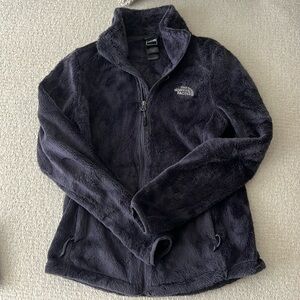 North Face fuzzy jacket